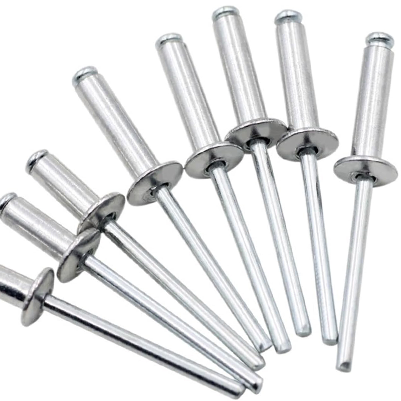 Furniture Hardware Nails - M5 Dome Head Blind Rivets Aluminum