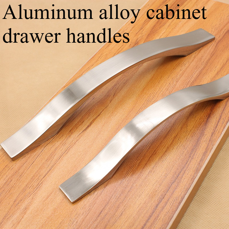 Furniture Hardware Paint - Aluminum Alloy Cabinet Drawer Handles European-style