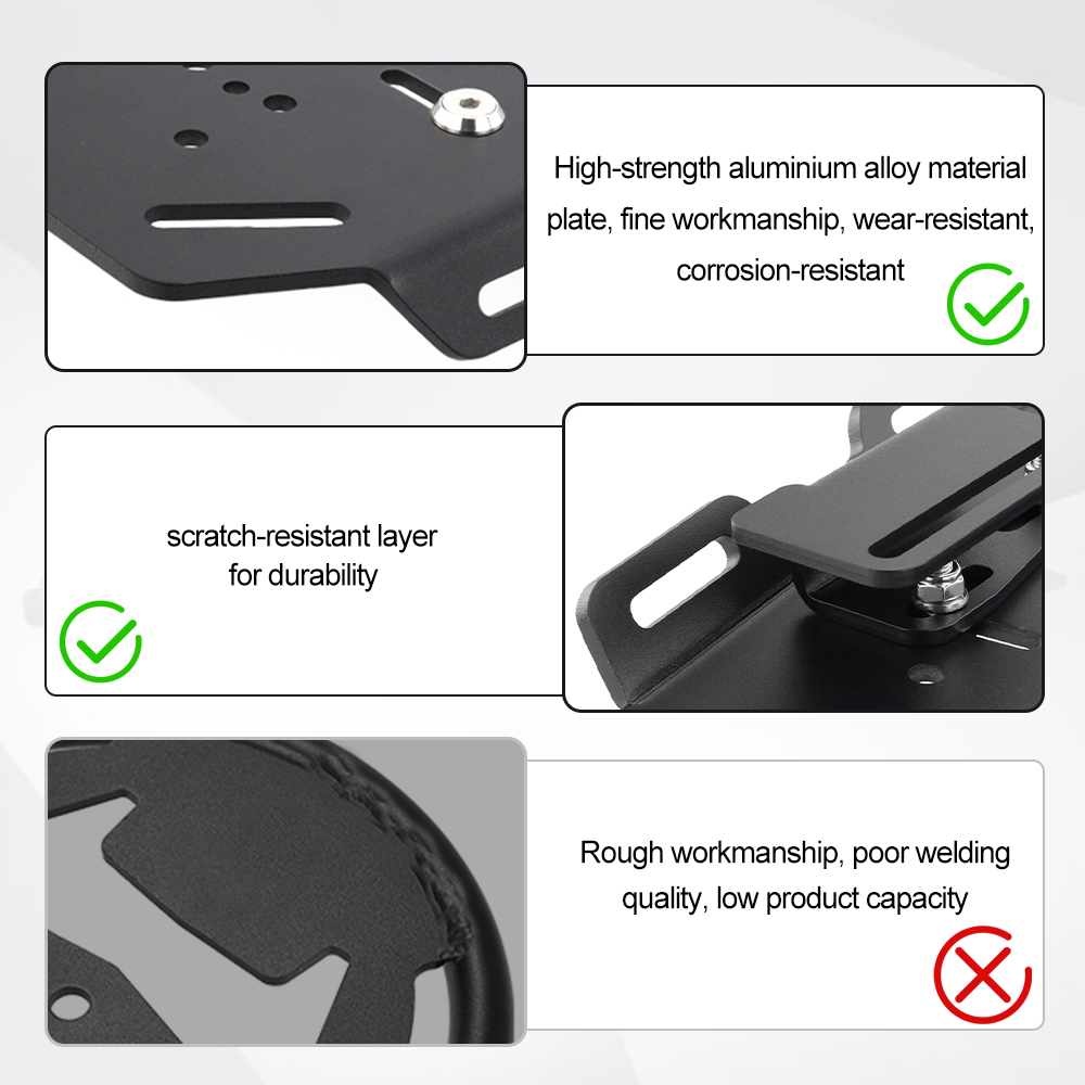 Motorcycle Top Box Rear Carrie - Shelf Bracket Pair recension och pris