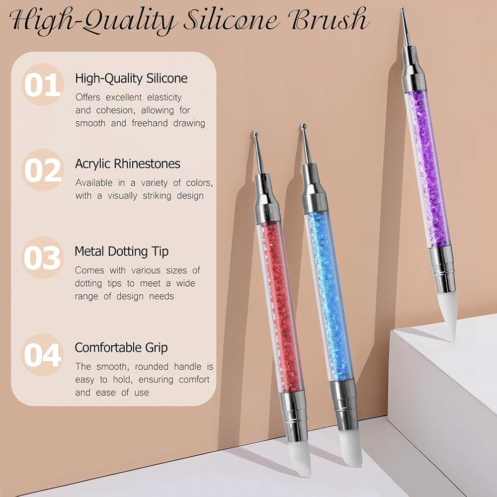 5PCS Set Double-Ended Nail Art - Furniture Hardware Nails recension och pris