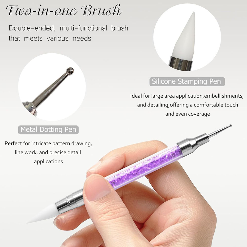 5PCS Set Double-Ended Nail Art - Furniture Hardware Nails recension och pris