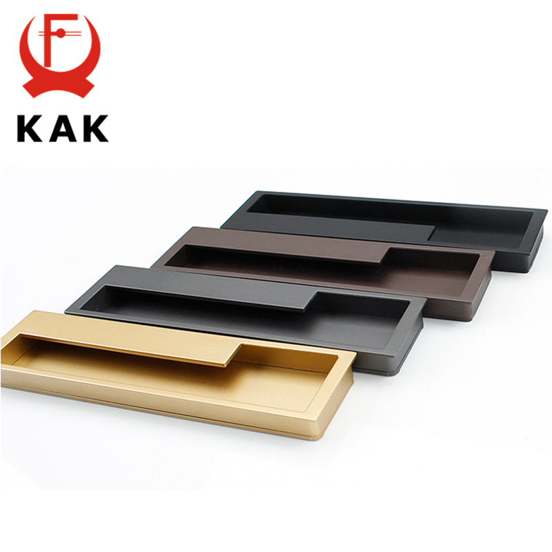 KAK Black Gold Sliding Door Ha - Furniture Hardware Gold recension och pris