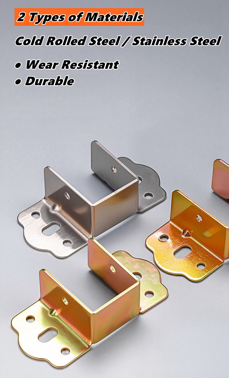 U Shape Bed Beam Support Metal - Furniture Rails Hardware recension och pris