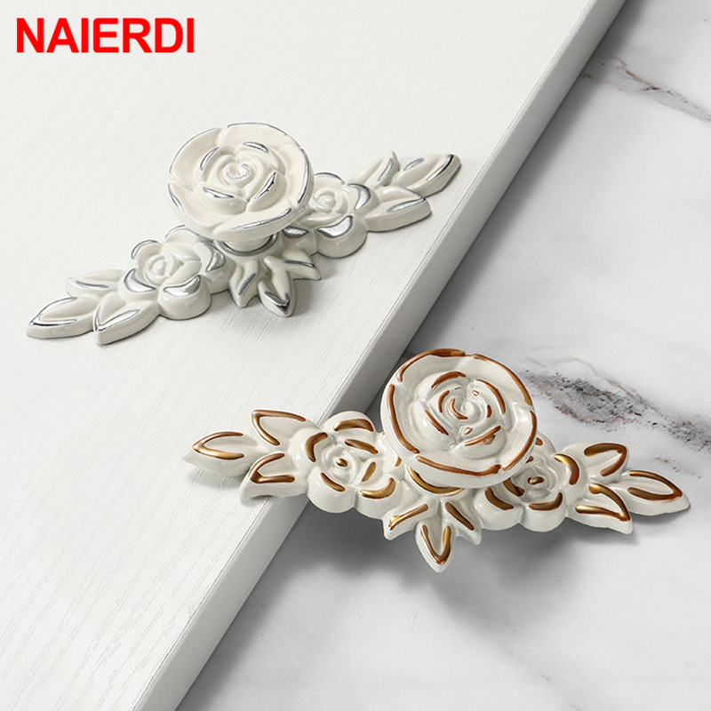 NAIERDI Bronze Door Handles Ca - Vintage Furniture Hardware Pulls recension och pris