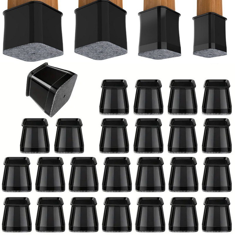 24 Pcs Chair Leg Floor Protect - Furniture Foot Pad recension och pris