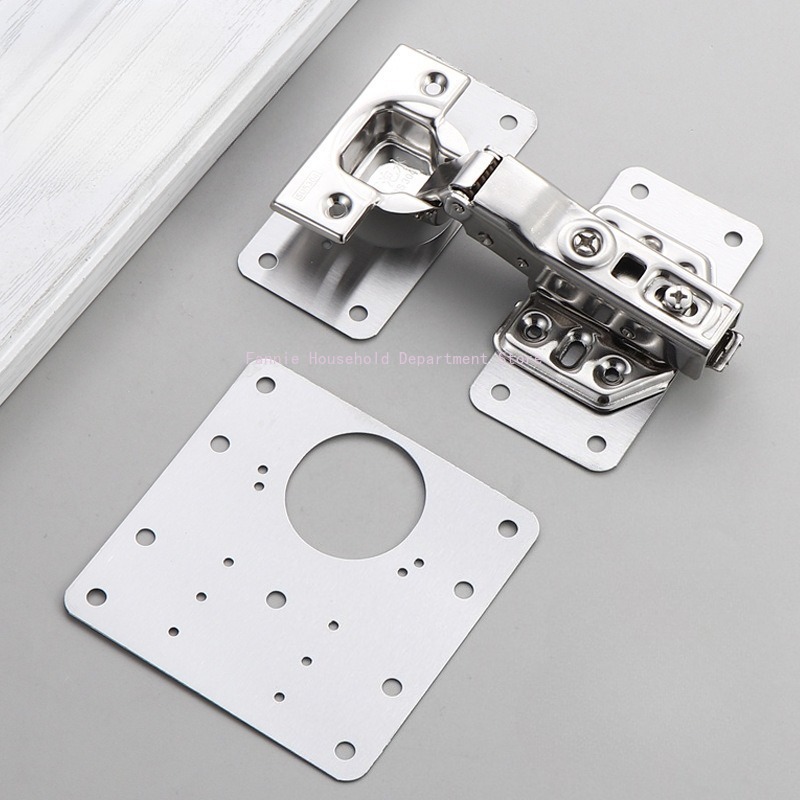 2/10Sets Hinge Repair Plate Ki - Furniture Hardware Fixing Screws recension och pris