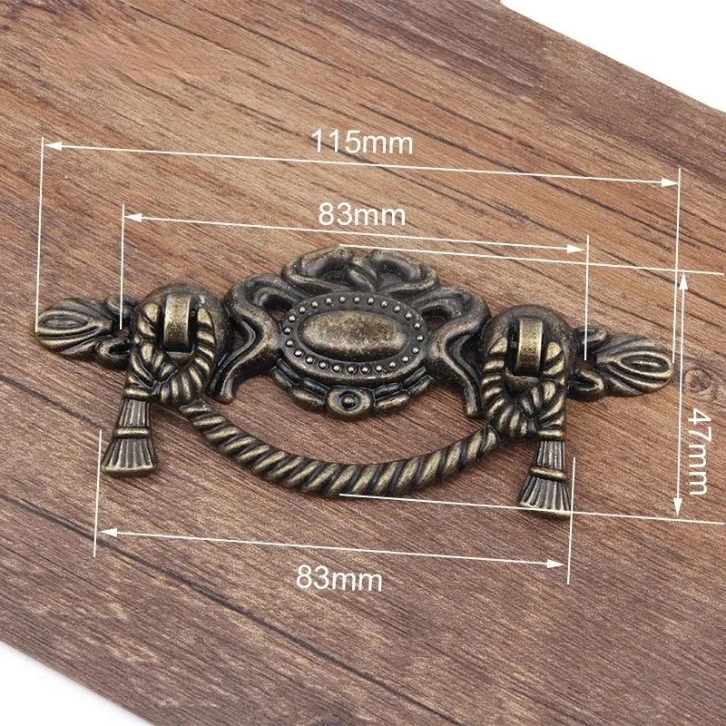 1PC Retro Alloy Kitchen Drawer - Vintage Furniture Hardware Pulls recension och pris
