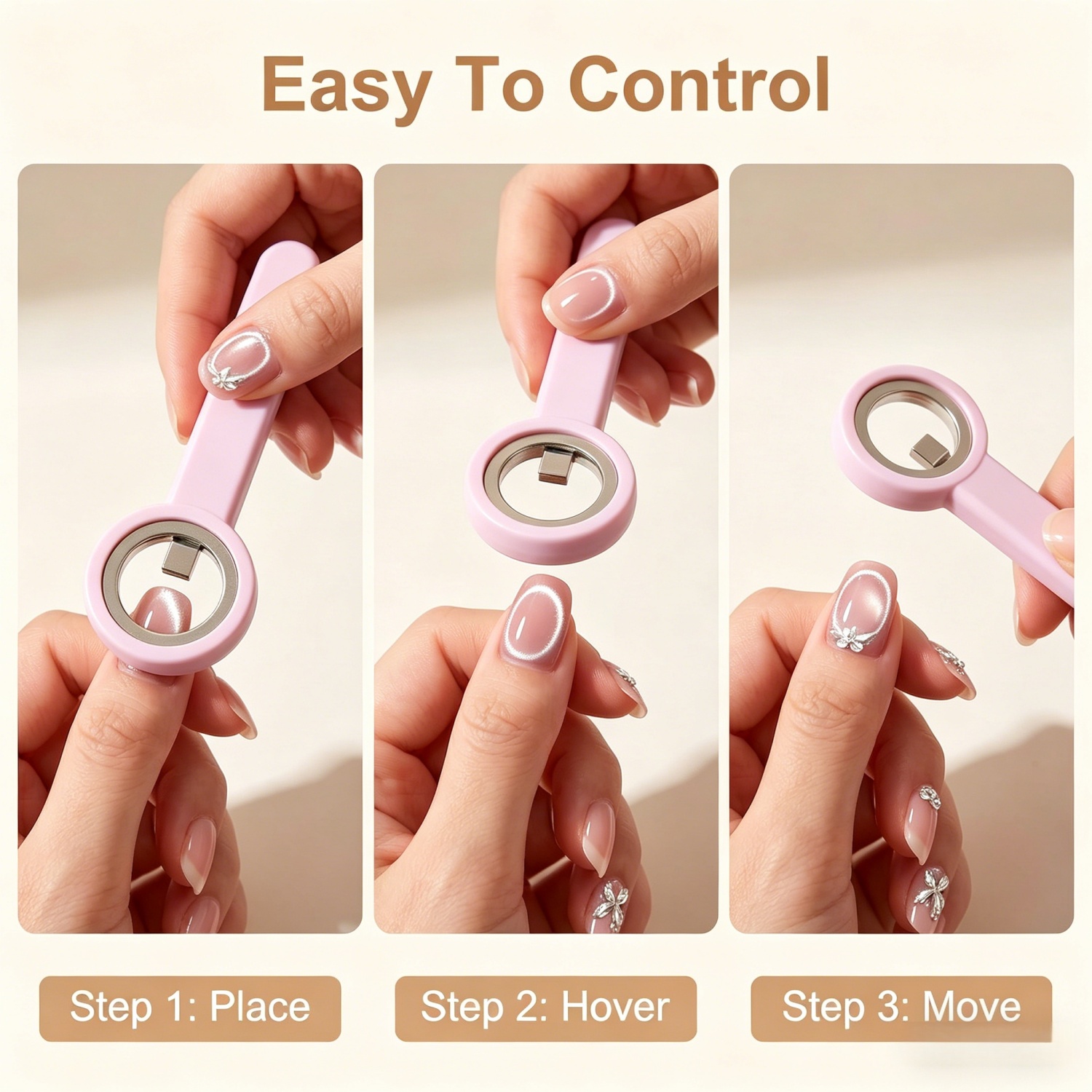 1PC Handle Cat Eye Magnet Ring - Furniture Hardware Nails recension och pris