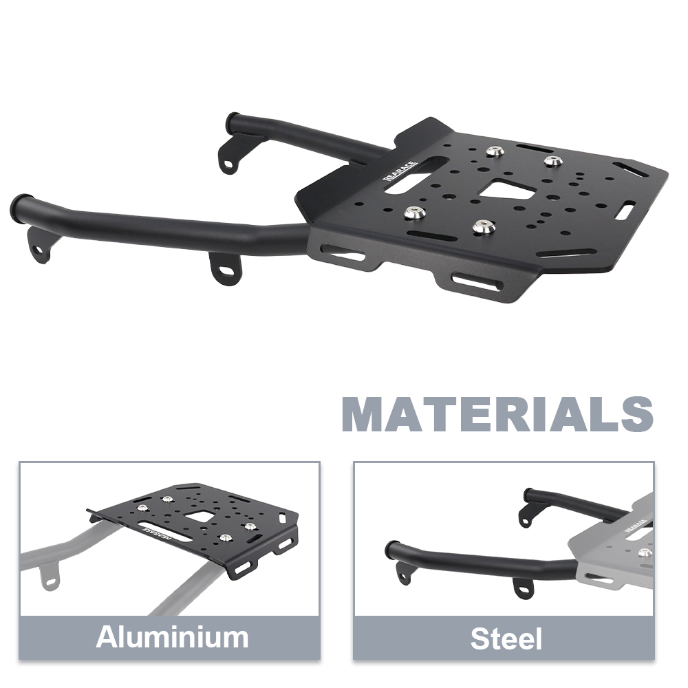 Motorcycle Top Box Carrier She - Shelf Bracket Pair recension och pris