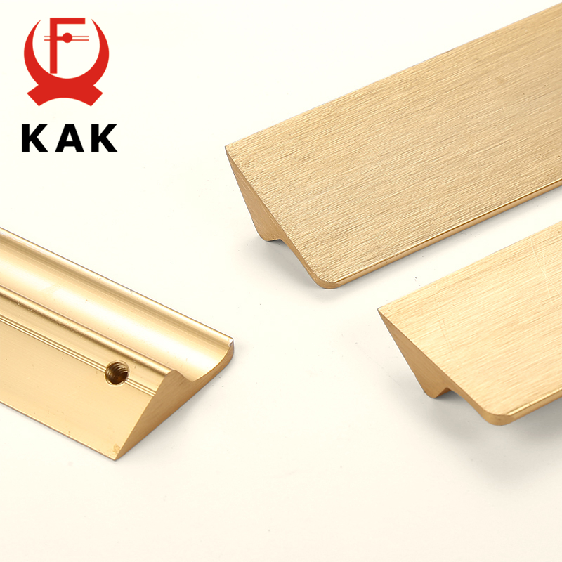 KAK Black Silver Gold Hidden C - Furniture Hardware Gold recension och pris