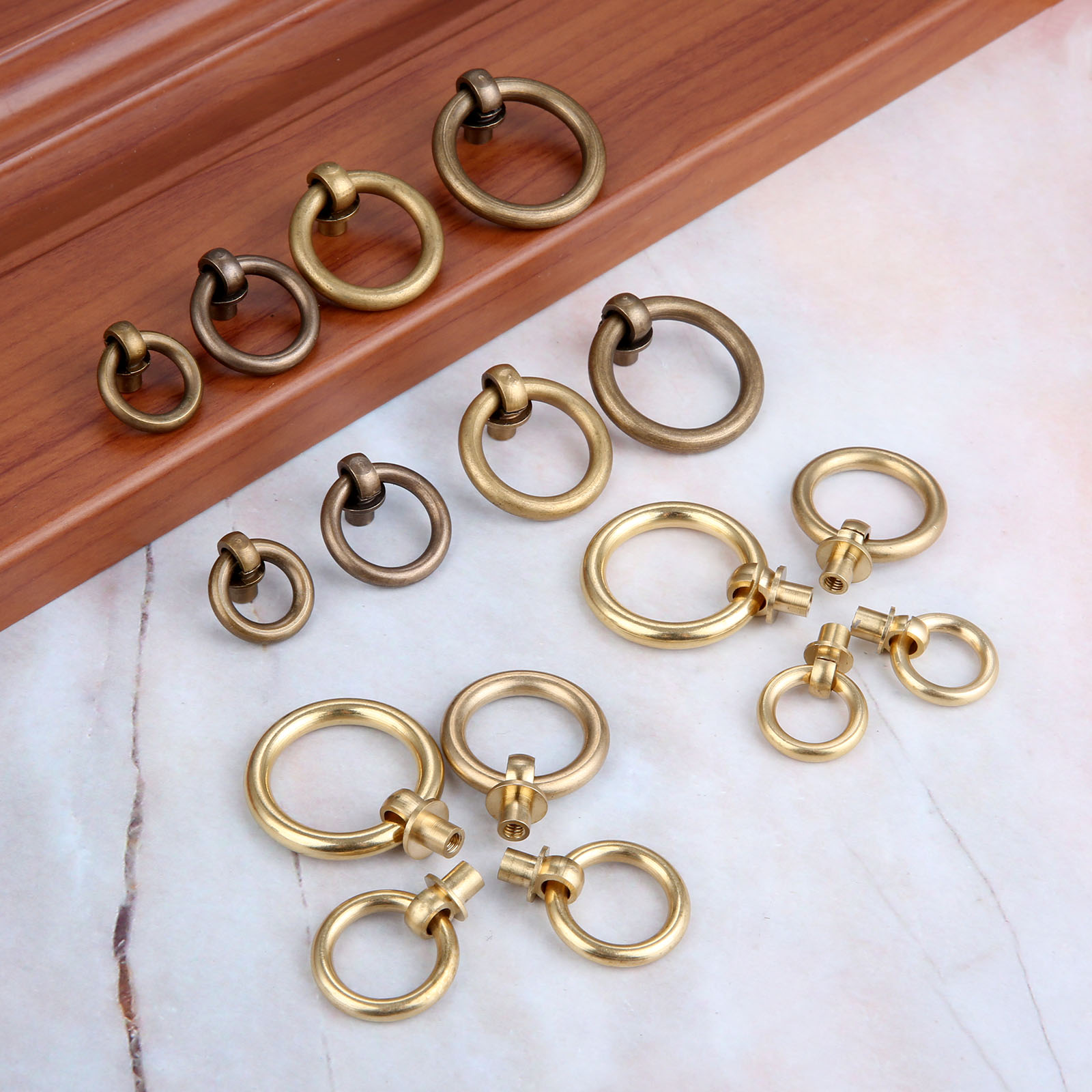 2Pcs Antique Drawer Cabinet Do - Vintage Furniture Hardware Pulls recension och pris