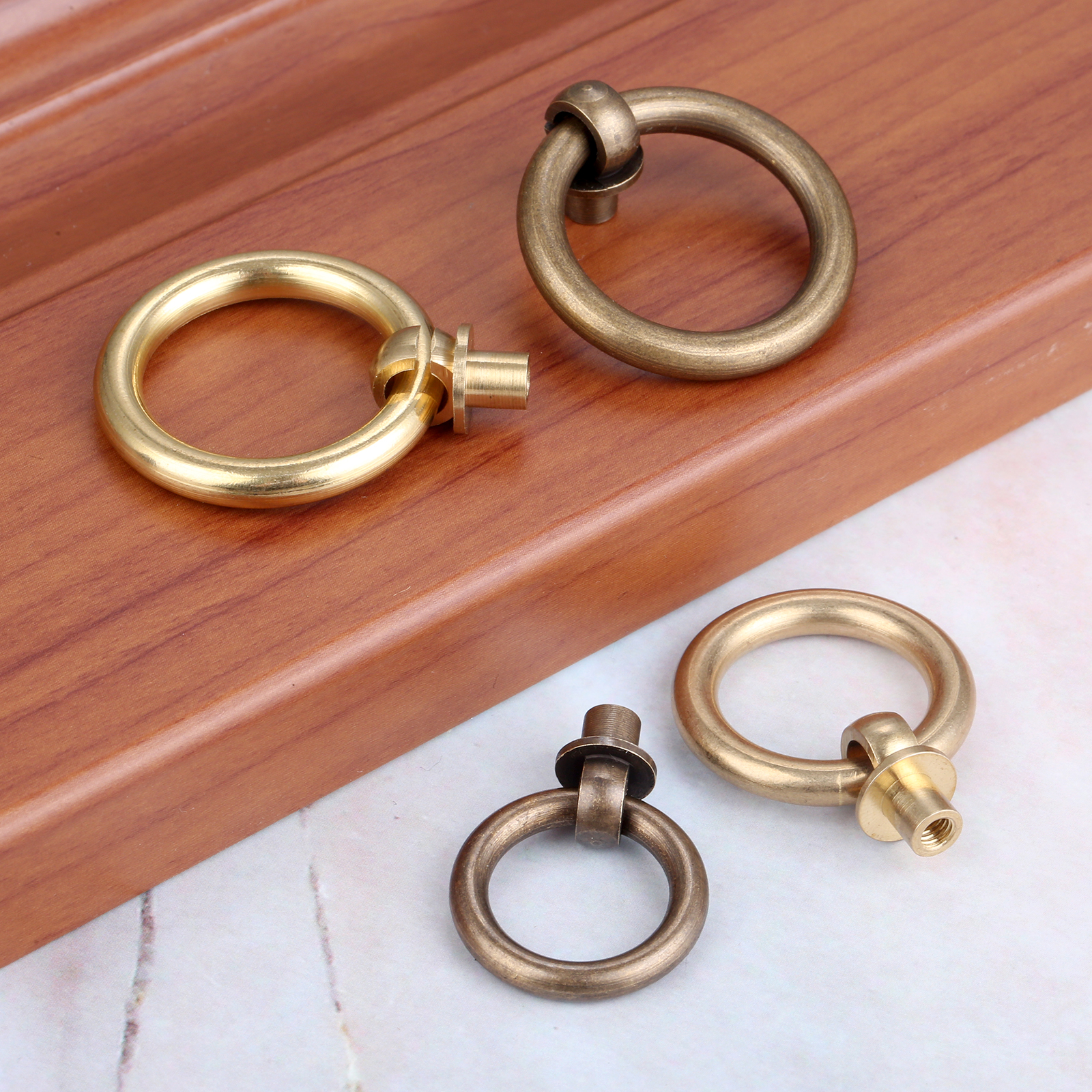 2Pcs Antique Drawer Cabinet Do - Vintage Furniture Hardware Pulls recension och pris