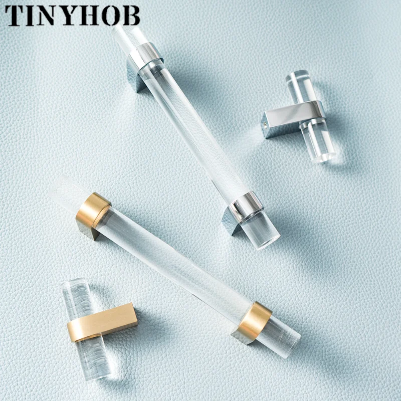 Tinyhob Acrylic+ BrassFurnitur - Furniture Hardware Gold recension och pris