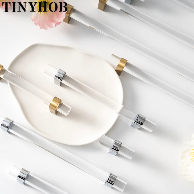 Tinyhob Acrylic+ BrassFurnitur - Furniture Hardware Gold recension och pris