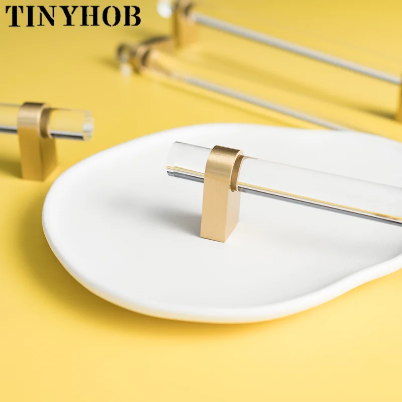 Tinyhob Acrylic+ BrassFurnitur - Furniture Hardware Gold recension och pris