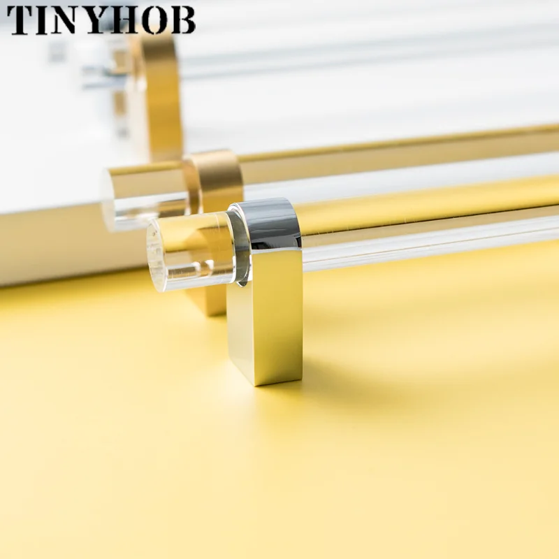 Tinyhob Acrylic+ BrassFurnitur - Furniture Hardware Gold recension och pris