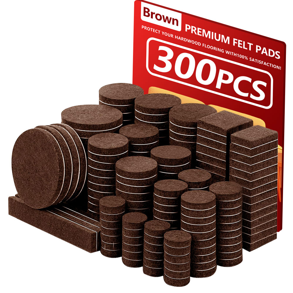 300PCS Felt Chair Leg Pads, Va - Furniture Foot Pad recension och pris