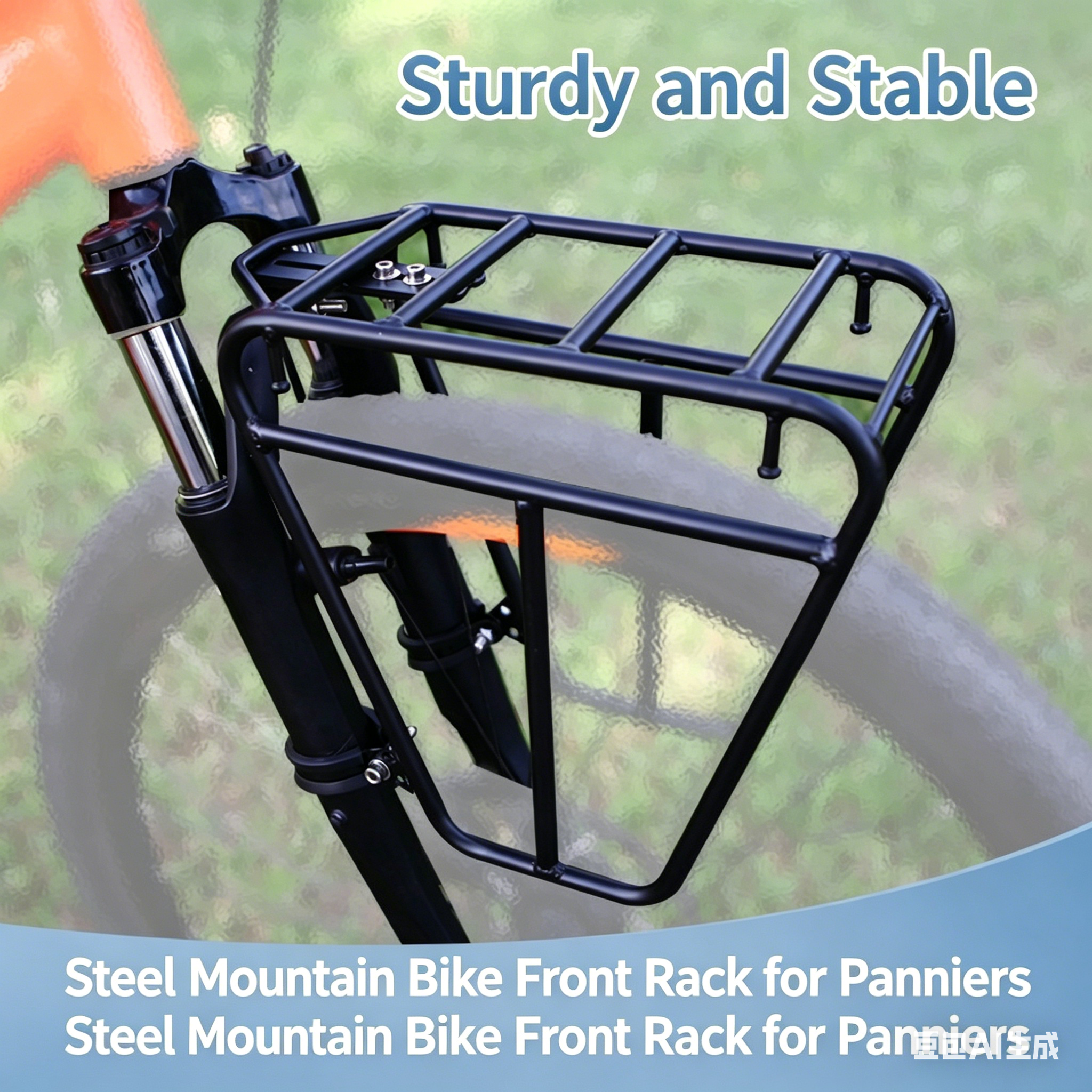 Bicycle Front Fork Luggage Rac - Shelf Bracket Pair recension och pris