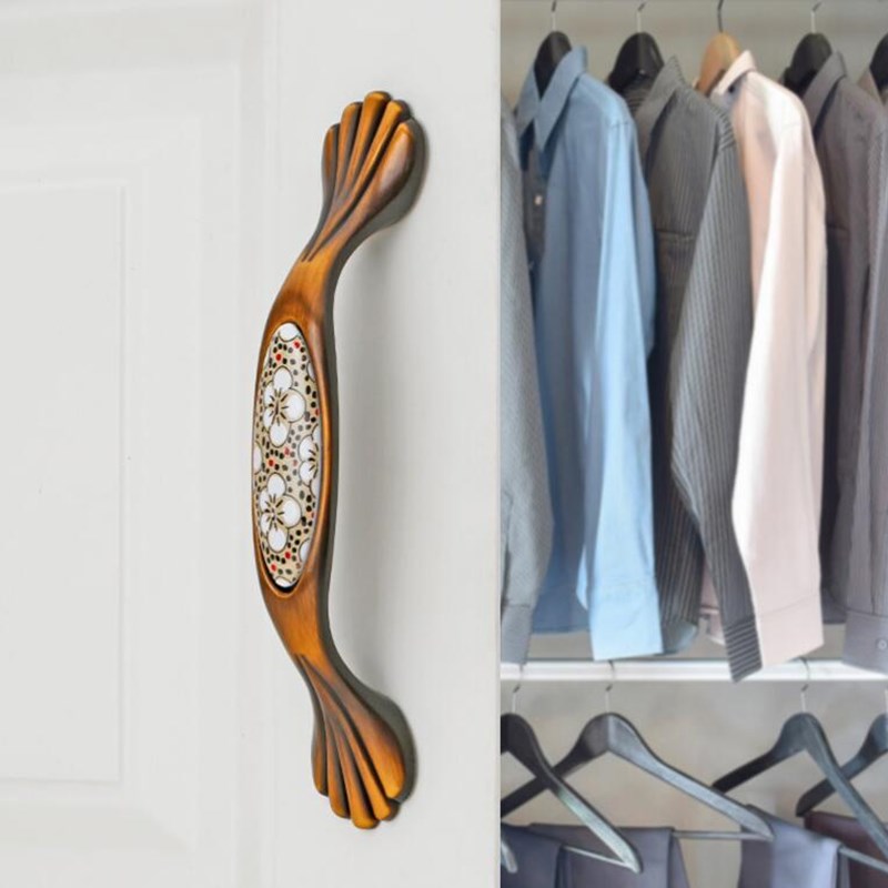 KK&FING Matte Coffee Zinc Allo - Vintage Furniture Hardware Pulls recension och pris