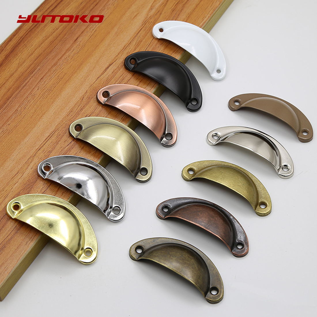 1/6/12Pcs Drawer Cabinet Handl - Vintage Furniture Hardware Pulls recension och pris