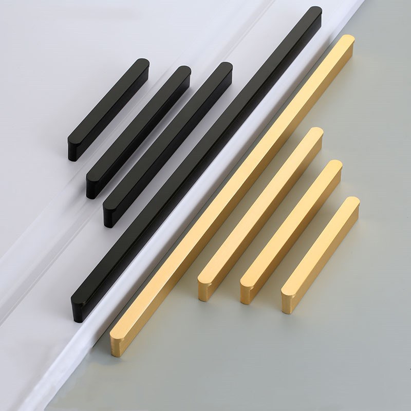 KK&FING 1PC Simple Gold Brushe - Furniture Hardware Gold recension och pris