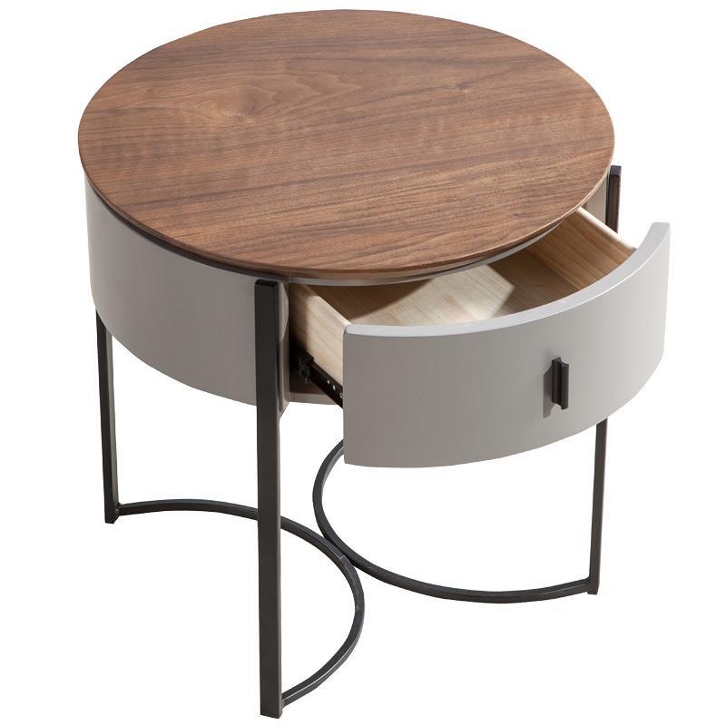 Nordic Round Solid Wood Nights - Furniture Hardware Paint recension och pris