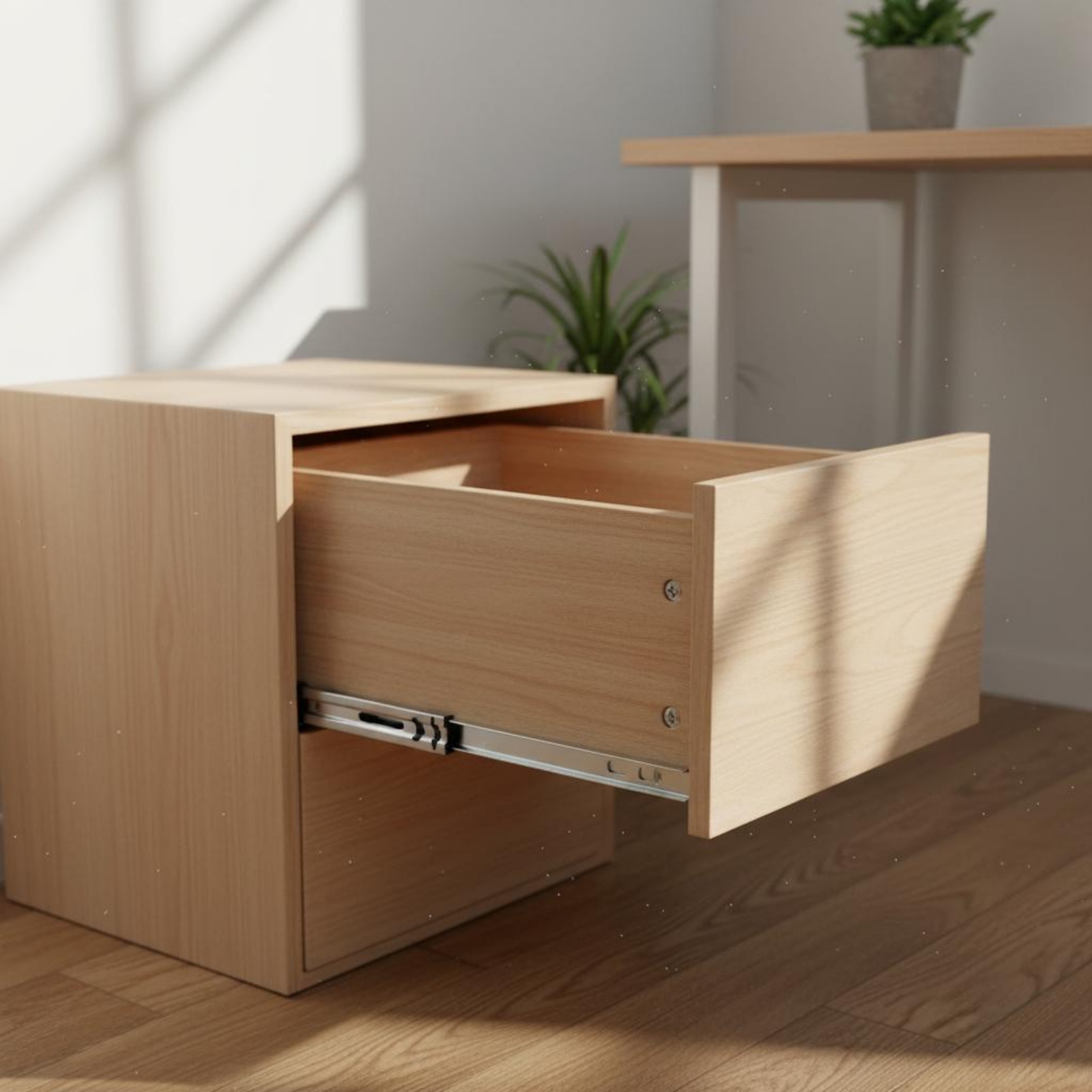 Aluminum Drawer Slide Quiet Op - Furniture Rails Hardware recension och pris