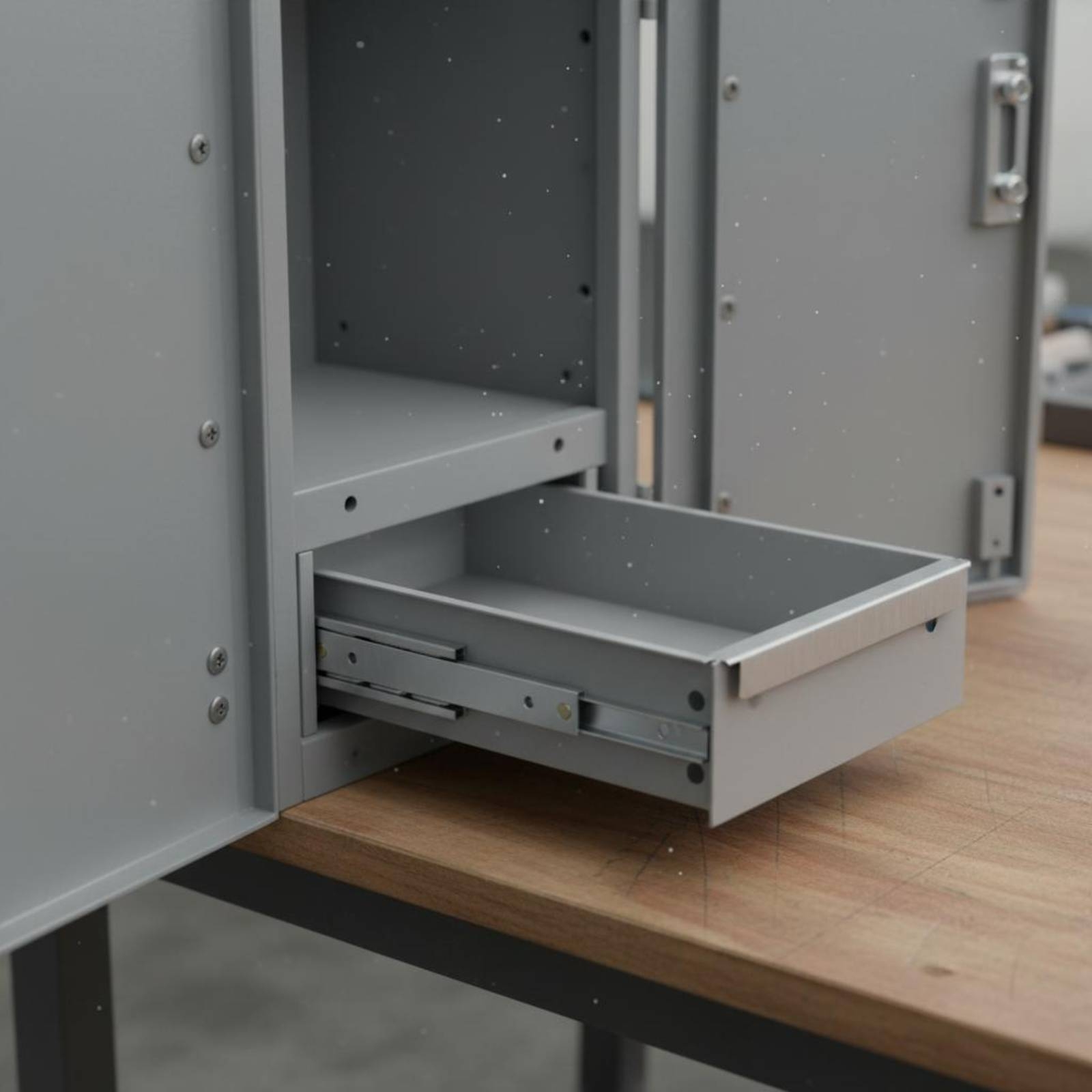 Aluminum Drawer Slide Quiet Op - Furniture Rails Hardware recension och pris