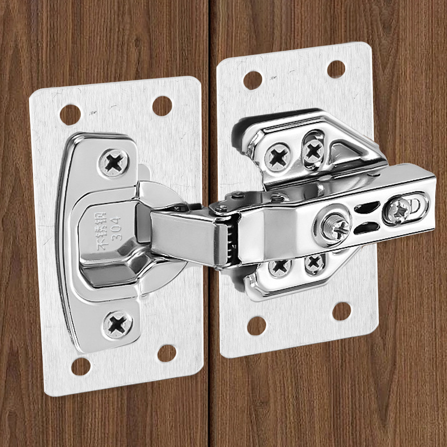 Stainless Steel Hinge Repair P - Furniture Hardware Fixing Screws recension och pris