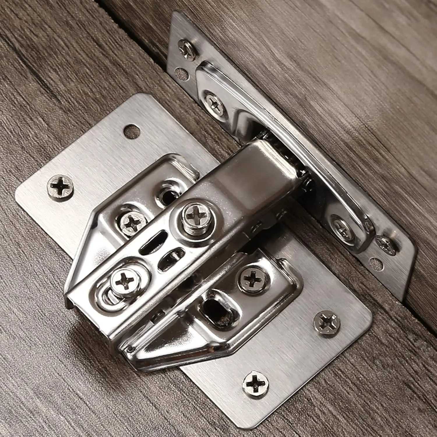 Stainless Steel Hinge Repair P - Furniture Hardware Fixing Screws recension och pris