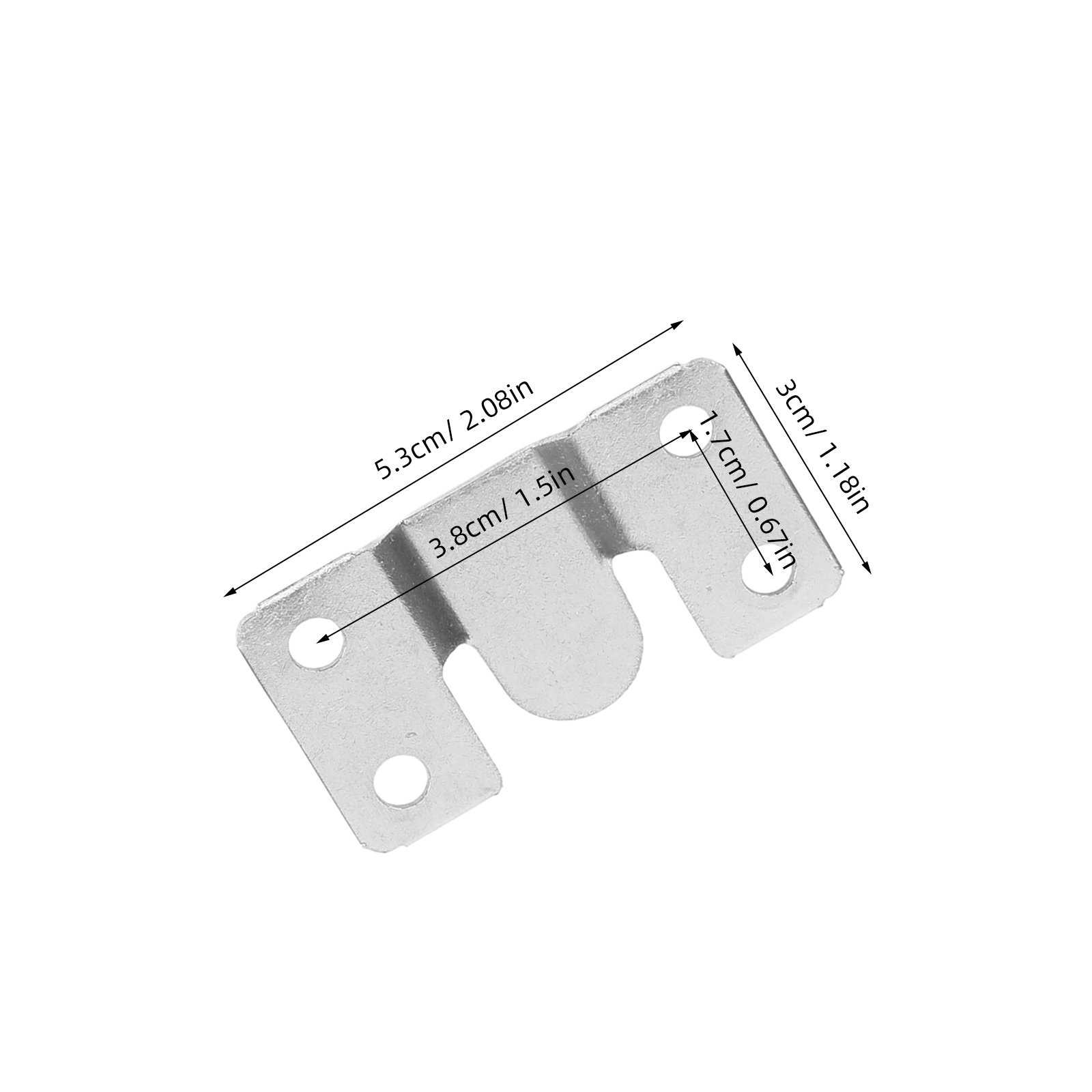 12Pcs Stainless Steel Invisibl - Furniture Rails Hardware recension och pris
