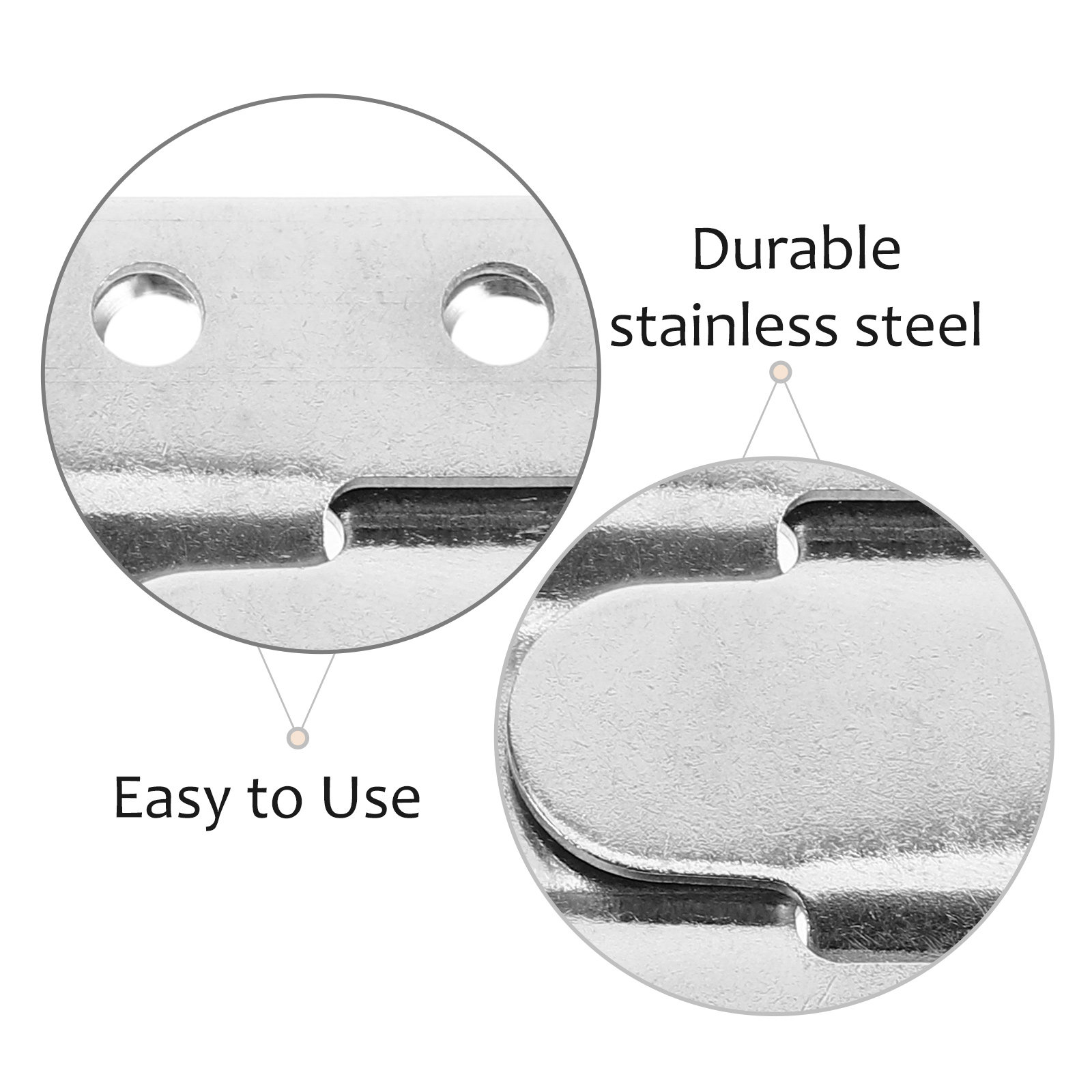 12Pcs Stainless Steel Invisibl - Furniture Rails Hardware recension och pris