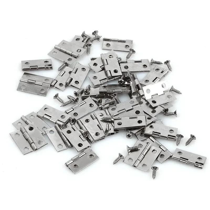 50pcs Mini Hinge For Small Cra - Furniture Hardware Gold recension och pris
