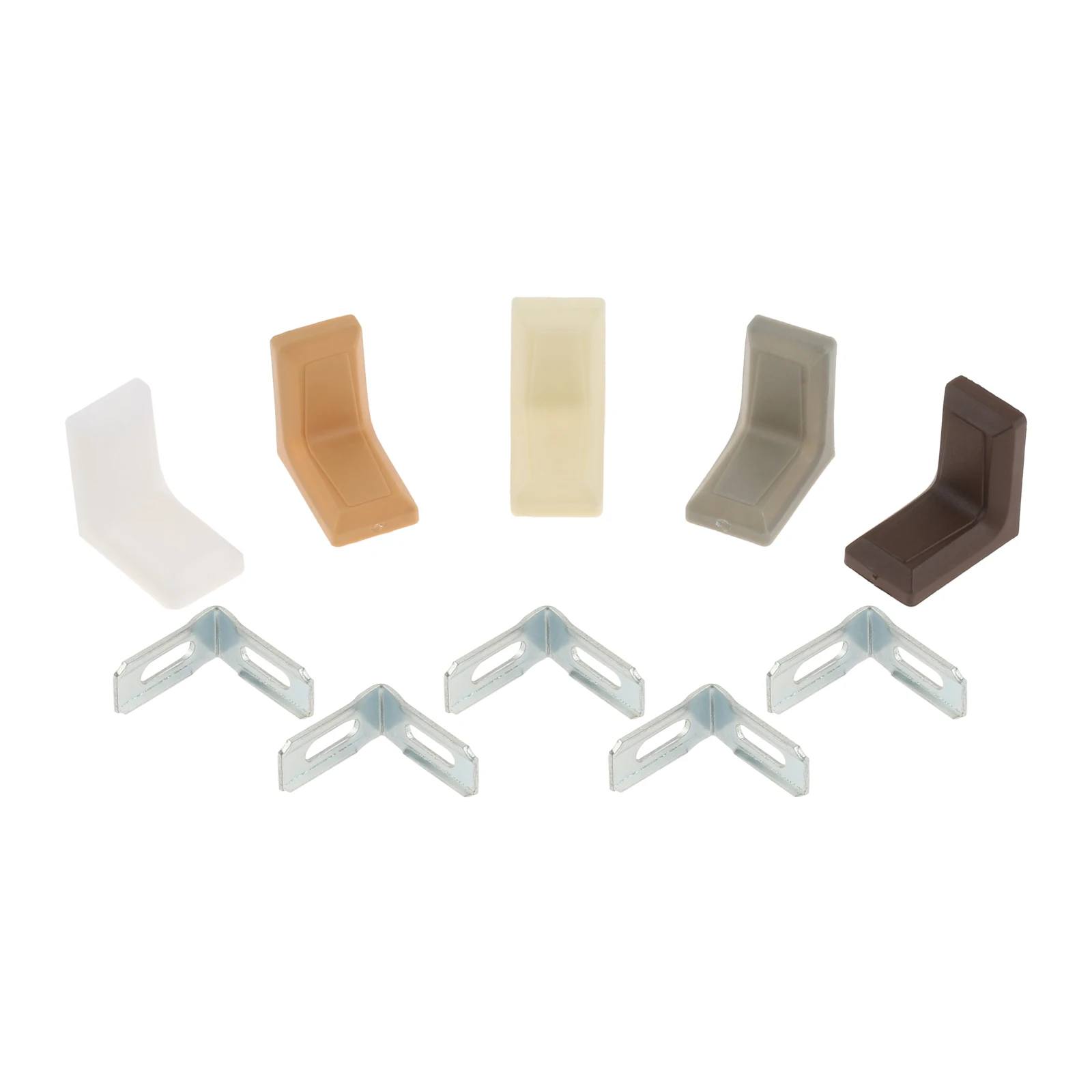 20Pcs 90 Degrees L Shape Corne - Shelf Bracket Pair recension och pris