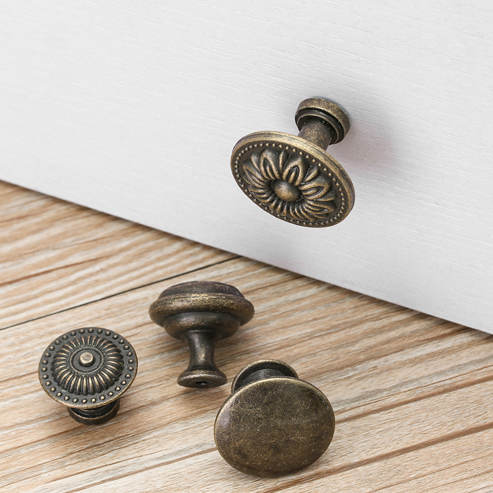2 Pcs Antique Pull Handles Rou - Vintage Furniture Hardware Pulls recension och pris