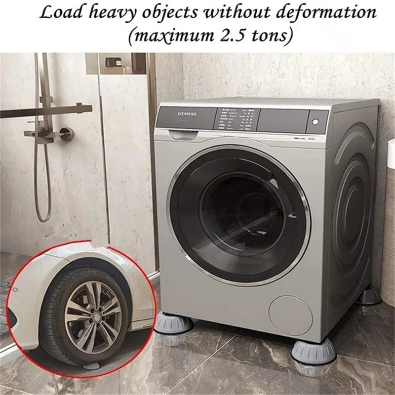 6/4/1PCS Universal Anti Vibrat - Furniture Foot Pad recension och pris