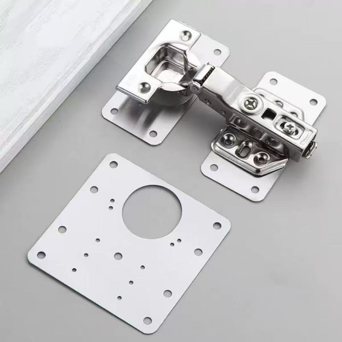 Hinge Repair Plate Kitchen Cab - Furniture Hardware Fixing Screws recension och pris