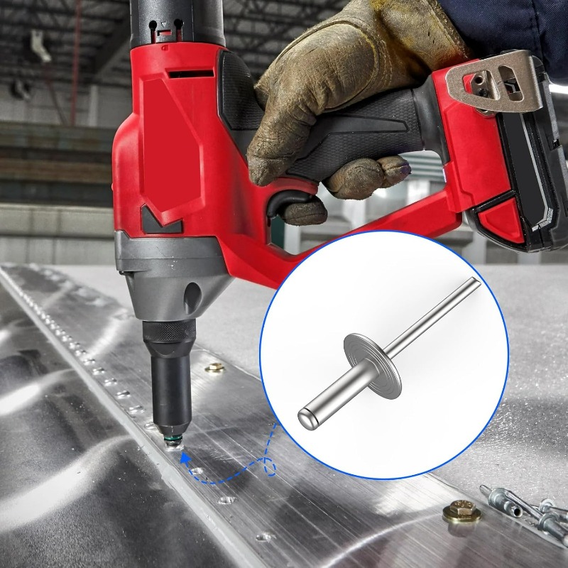M5 Dome Head Blind Rivets Alum - Furniture Hardware Nails recension och pris