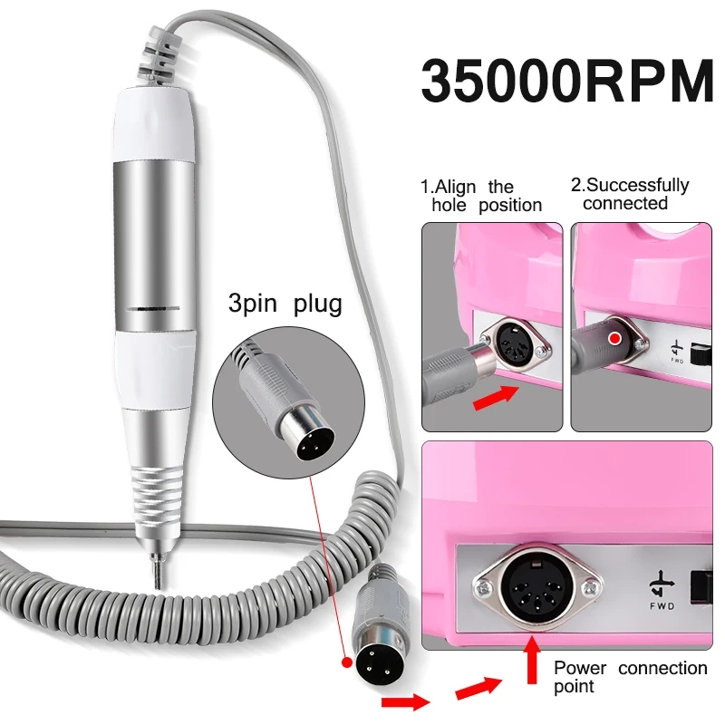 Professional Electric Nail Dri - Furniture Hardware Nails recension och pris