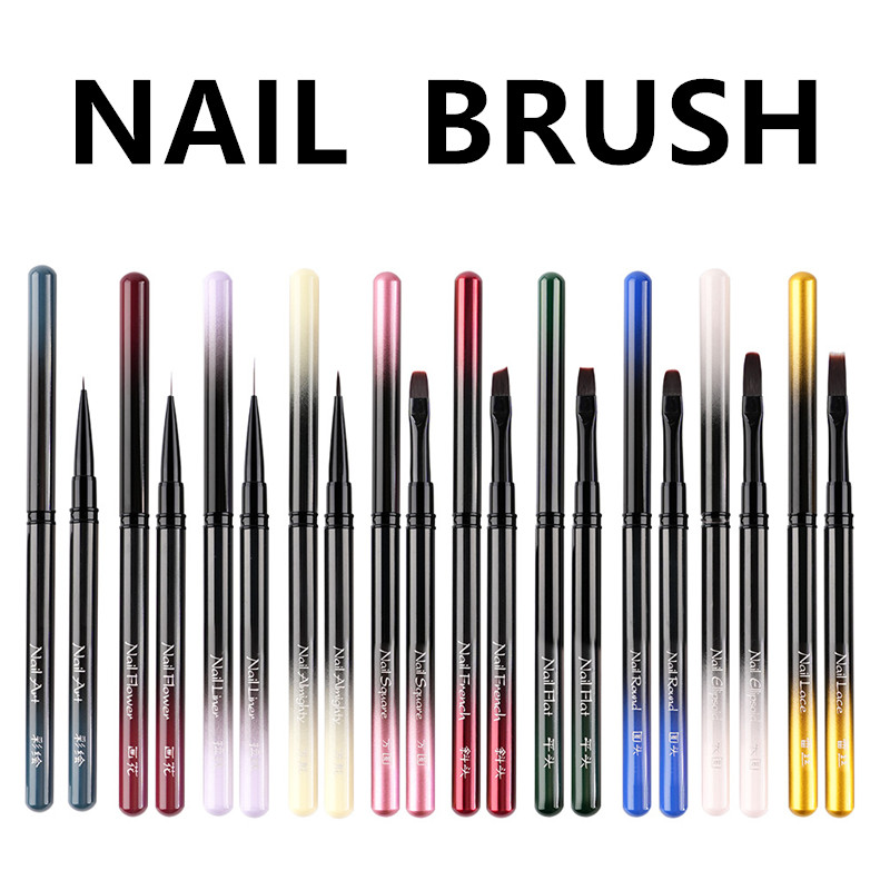 10Style Color Gradient Metal H - Furniture Hardware Nails recension och pris
