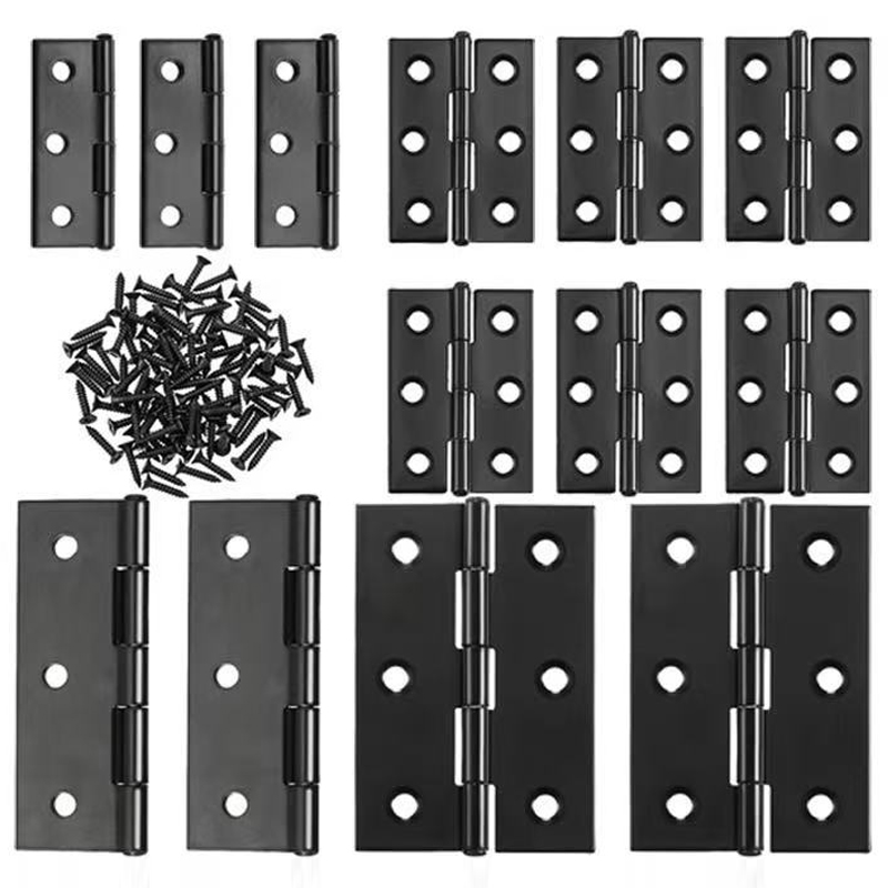 WV Black Door Hinges Stainless - Furniture Hardware Fixing Screws recension och pris