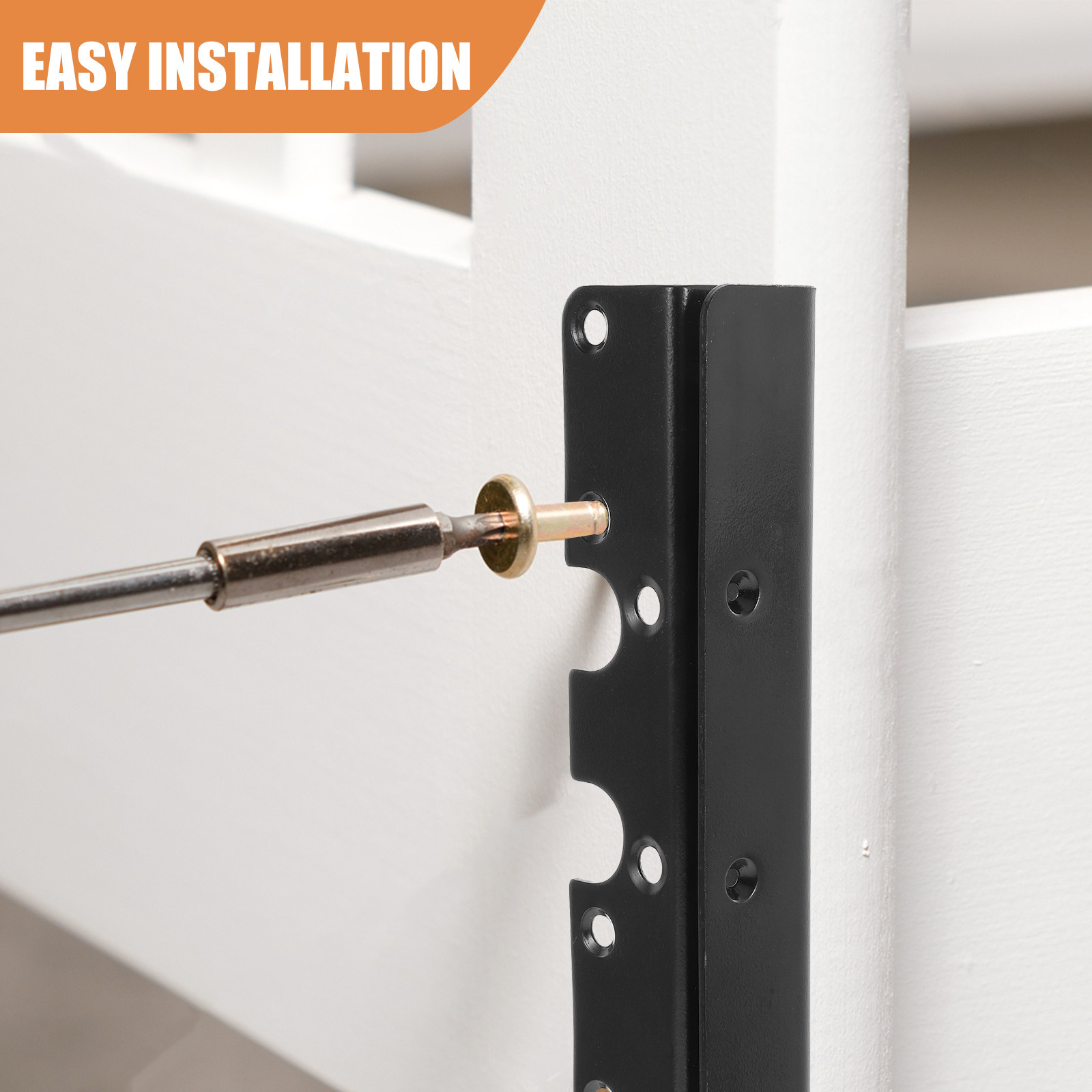 2Pcs Bed Rail Bracket Iron Thi - Furniture Rails Hardware recension och pris
