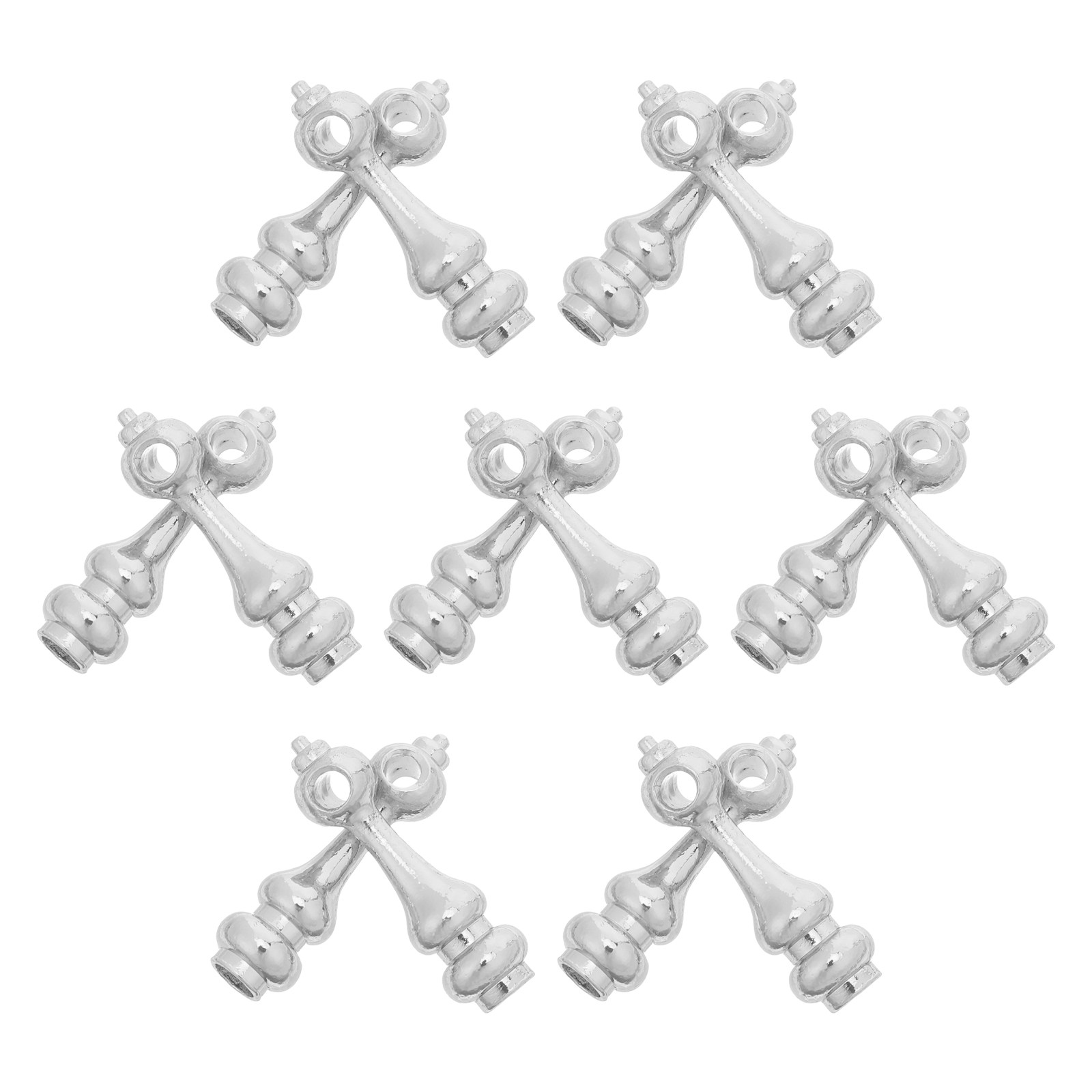 14Pcs Glass Railing Post Ends  - Furniture Rails Hardware recension och pris