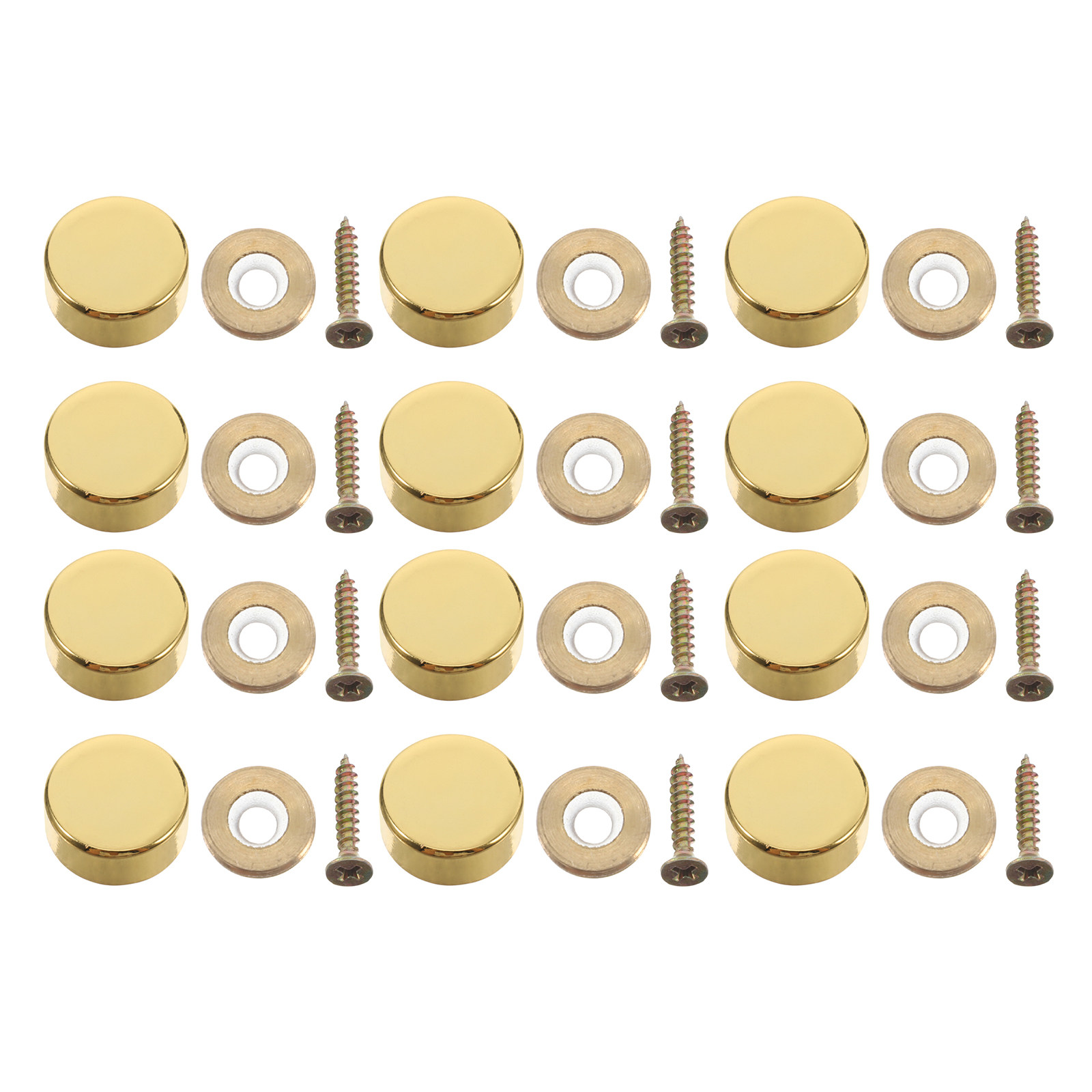 12Sets Decorative Screw Covers - Furniture Hardware Fixing Screws recension och pris